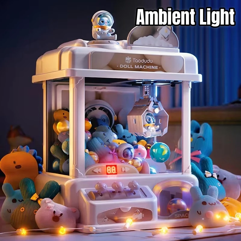 Claw Crane Machine - آلة أركاد صغيرة بمخالب الفضاء للفتيات