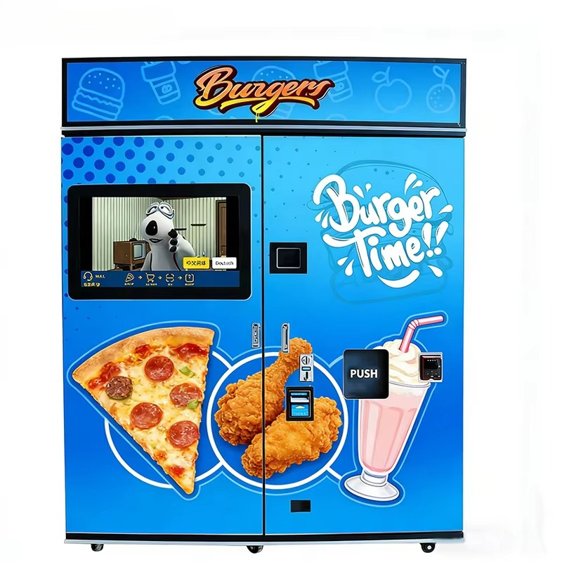 Commercial Vending Machine - ماكينة بيع البيتزا الأوتوماتيكية بالكامل مع