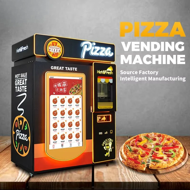 Commercial Vending Machine - ماكينة بيع البيتزا الأوتوماتيكية بالكامل مع
