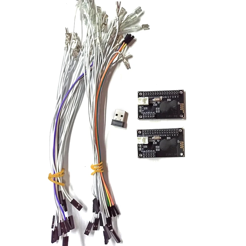 Joystick Arcade Parts - لوحة تحكم لاسلكية 2.4G بدون تأخير،