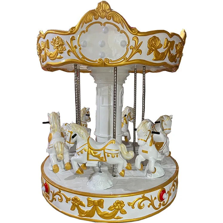 Coin Operated Kiddie Ride - دوامة أطفال كهربائية صغيرة بـ 6