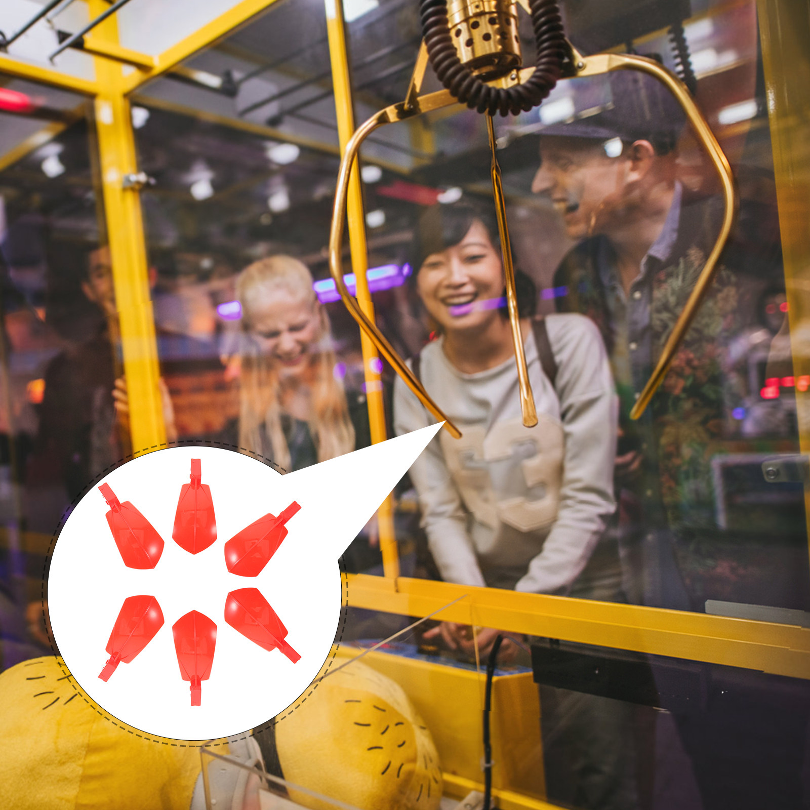 6 قطع مخالب بلاستيكية بديلة لآ - مراجعة Claw Crane Machine وسعره