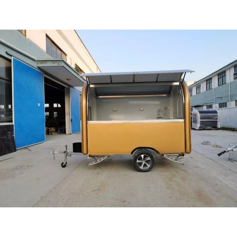 شاحنات طعام متنقلة، عربات قهوة - مراجعة Hot Dog Vending Cart وسعره