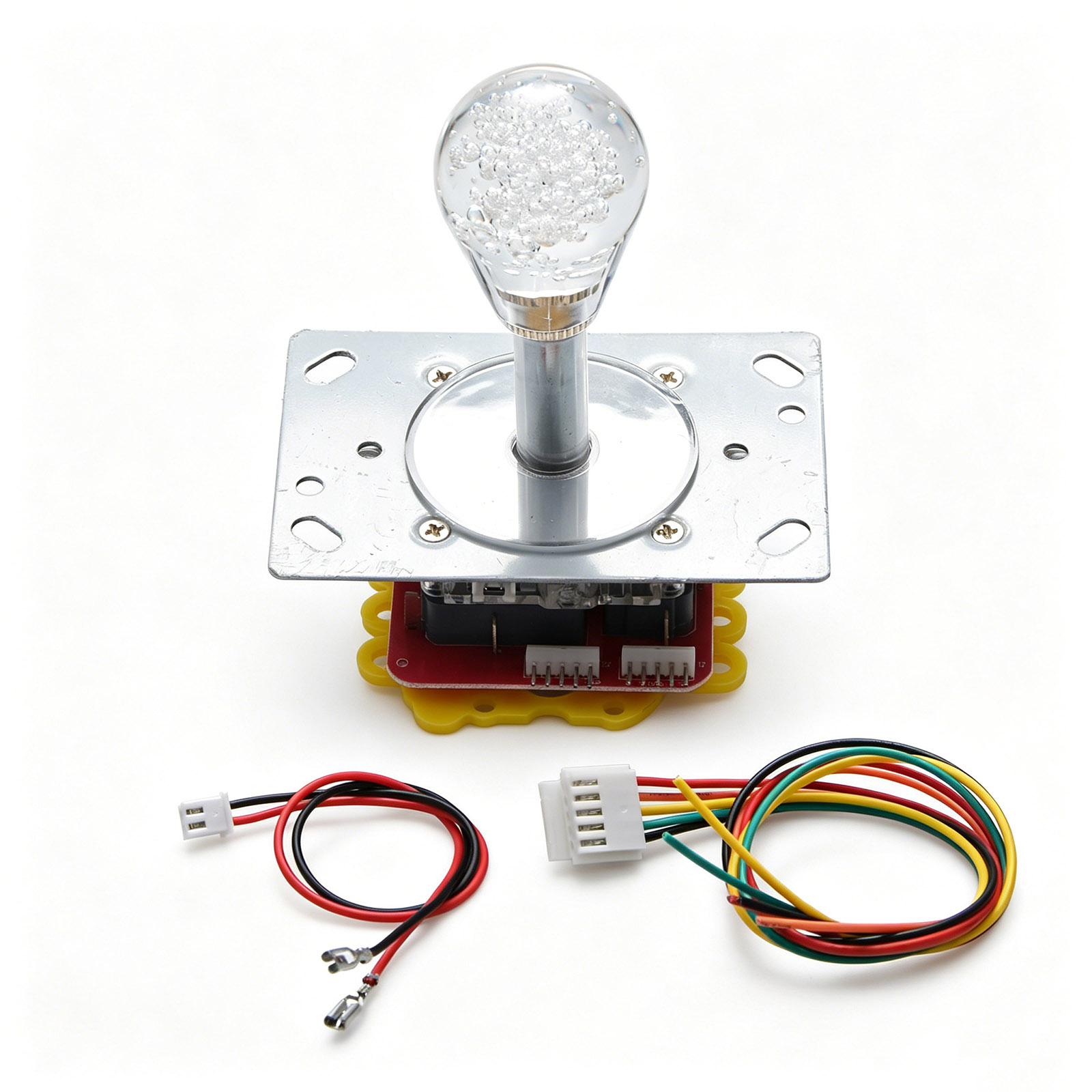 عصا تحكم أركيد LED ملونة بإضاء - مراجعة Arcade Game Coin وسعره
