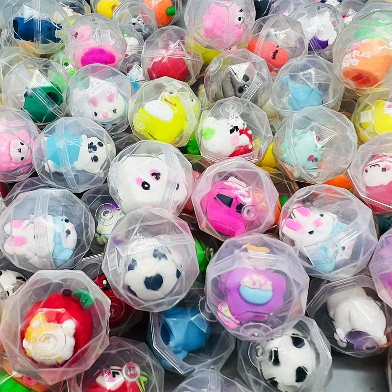 بيضة ملتوية شفافة لآلة مخلب صغ - مراجعة Claw Crane Machine وسعره