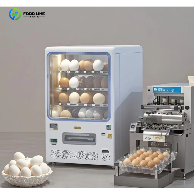 آلة بيع البيض التجارية بدون مر - مراجعة Commercial Vending Machine وسعره
