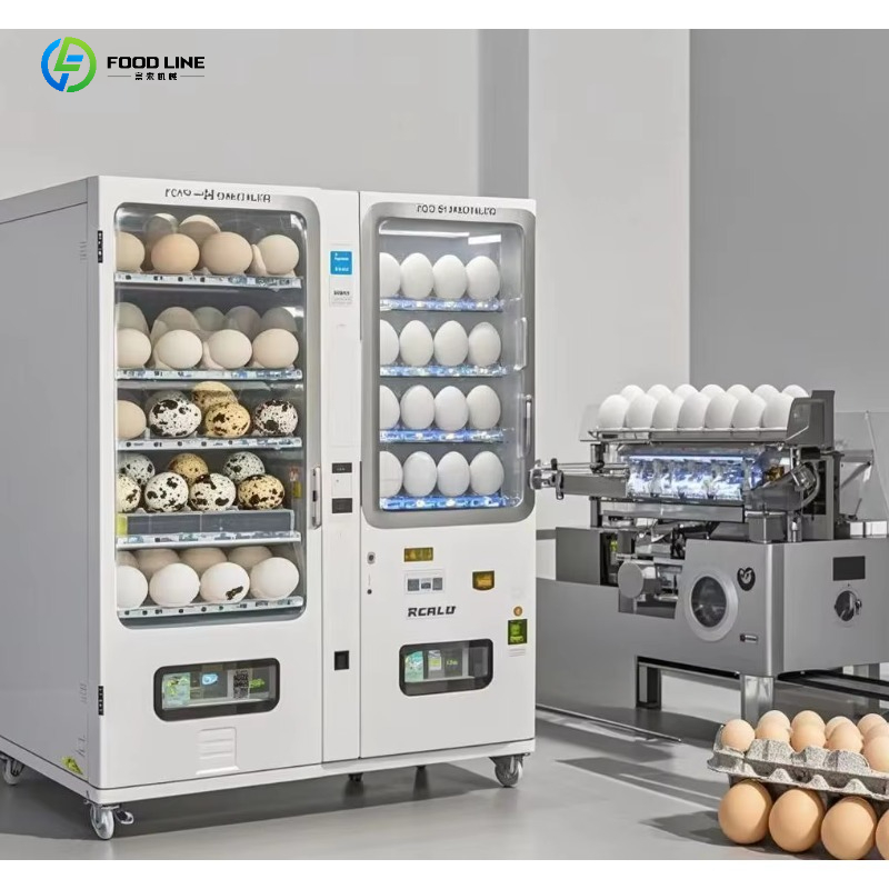 آلة بيع البيض التجارية بدون مر - مراجعة Commercial Vending Machine وسعره
