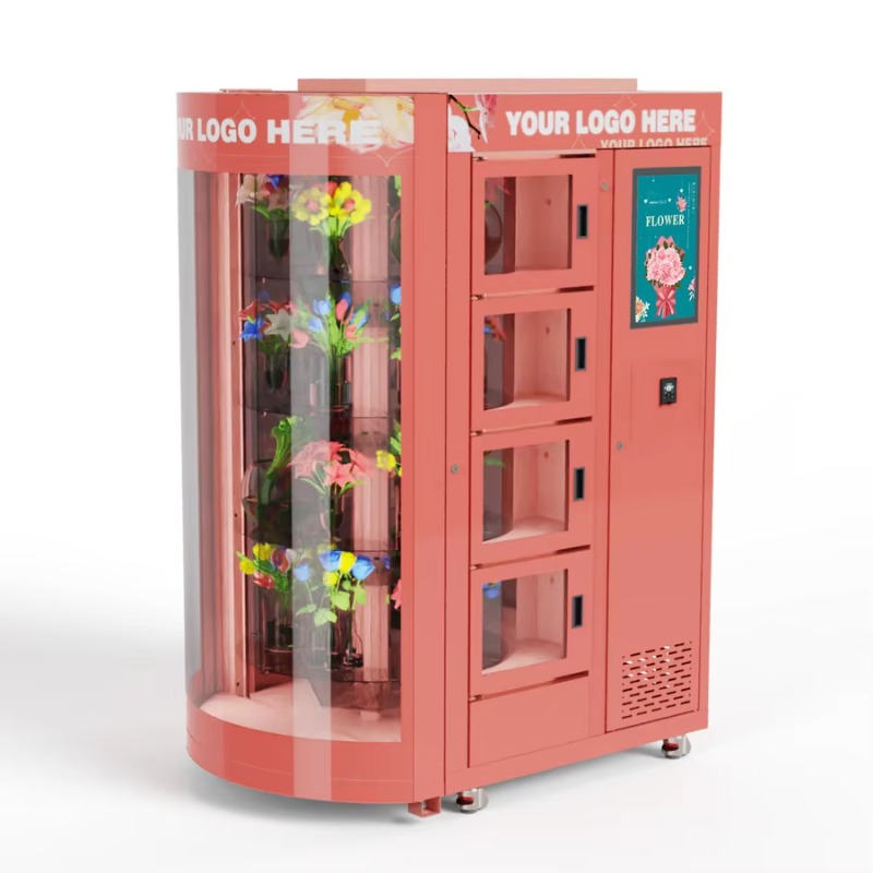 آلة بيع الزهور مخصصة بـ 24 حجر - مراجعة Commercial Vending Machine وسعره