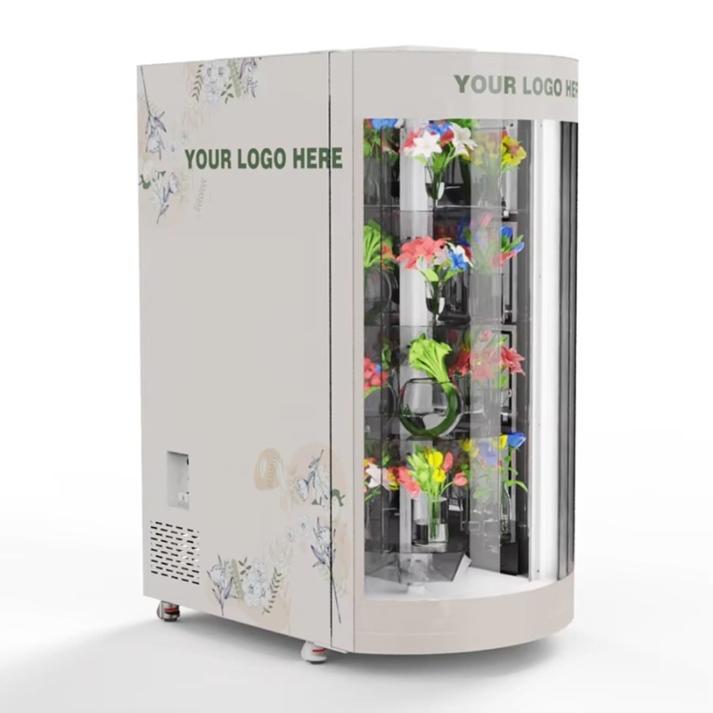 آلة بيع الزهور مخصصة بـ 24 حجر - مراجعة Commercial Vending Machine وسعره