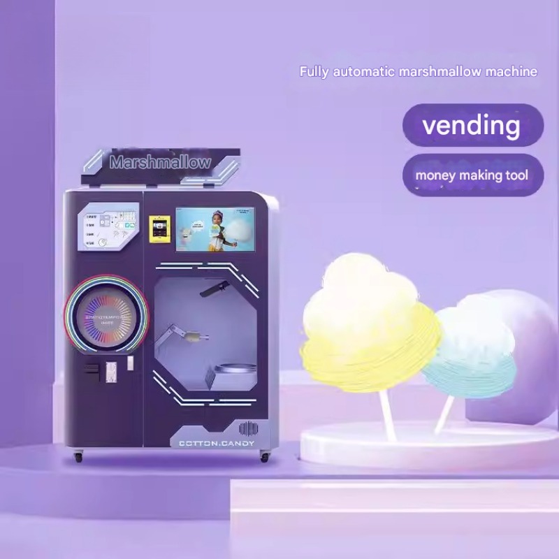 آلة بيع غزل البنات التجارية ال - مراجعة Candy Vending Machine وسعره