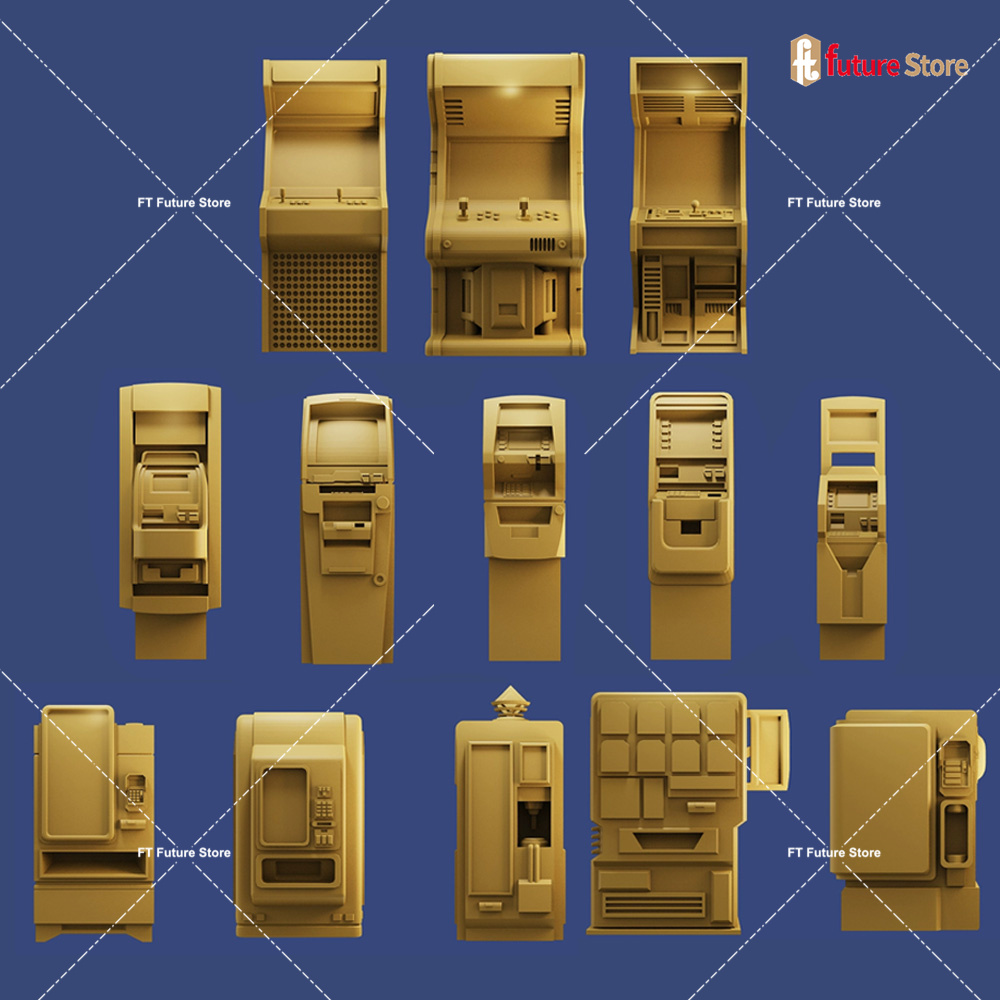 نموذج مصغر ثلاثي الأبعاد بمقيا - مراجعة Arcade Games And Vending وسعره