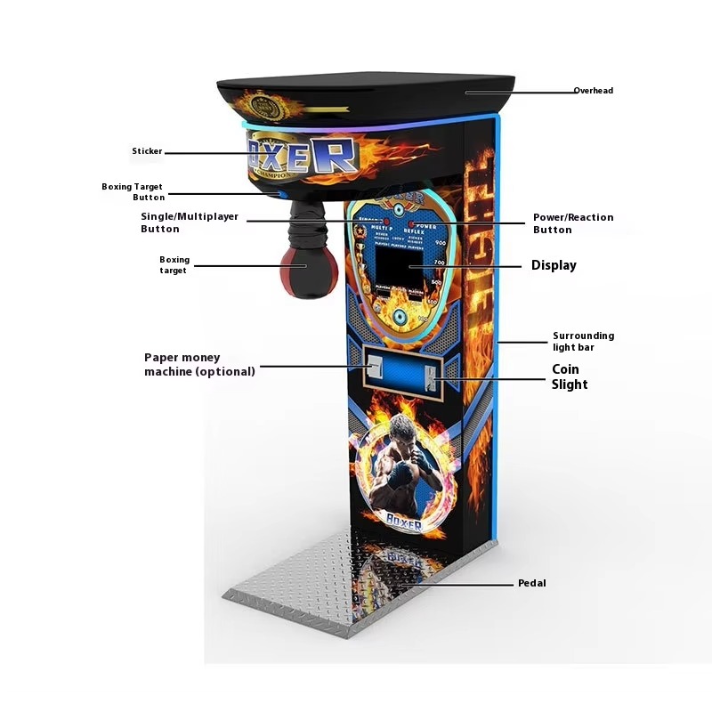 آلة أركيد ملاكمة بلاك كينج سوب - مراجعة Boxing Machine Arcade وسعره