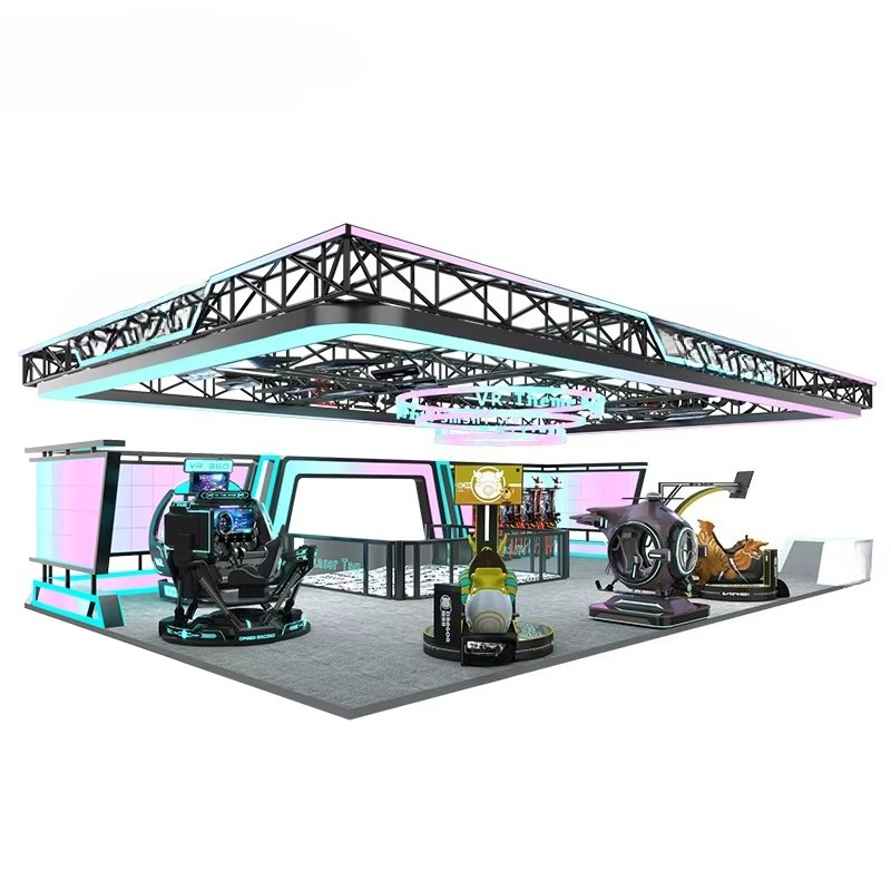 حديقة ألعاب الواقع الافتراضي،  - مراجعة 9D Vr Simulator وسعره