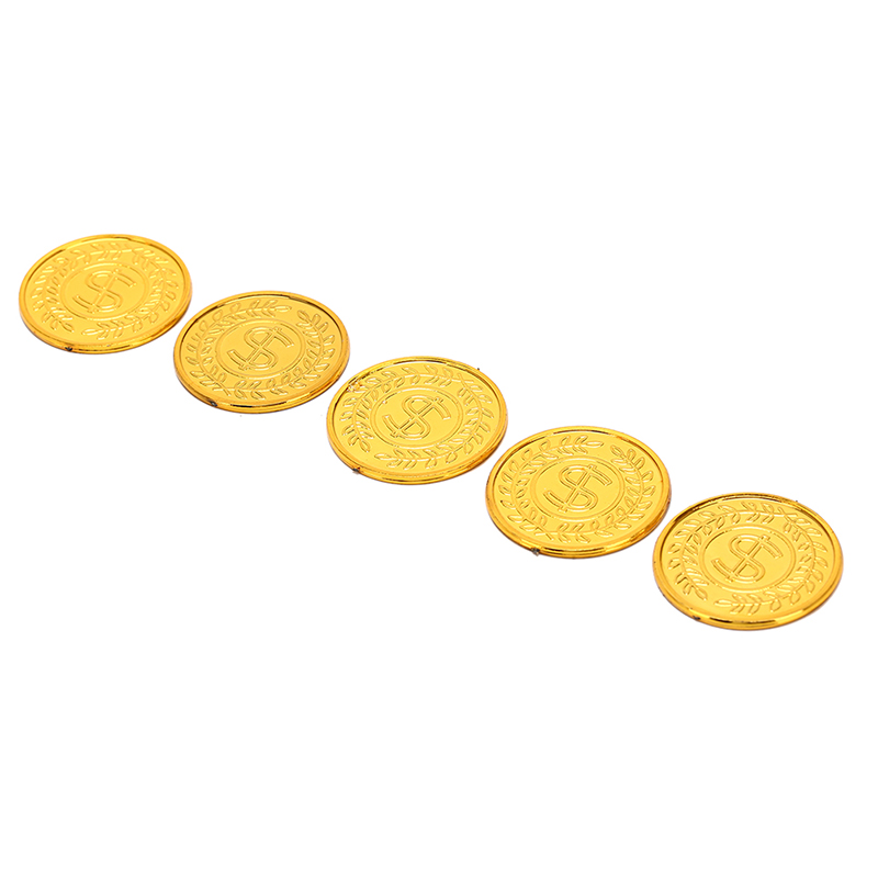 100 قطعة عملات قراصنة قديمة ال - مراجعة Arcade Game Coin وسعره