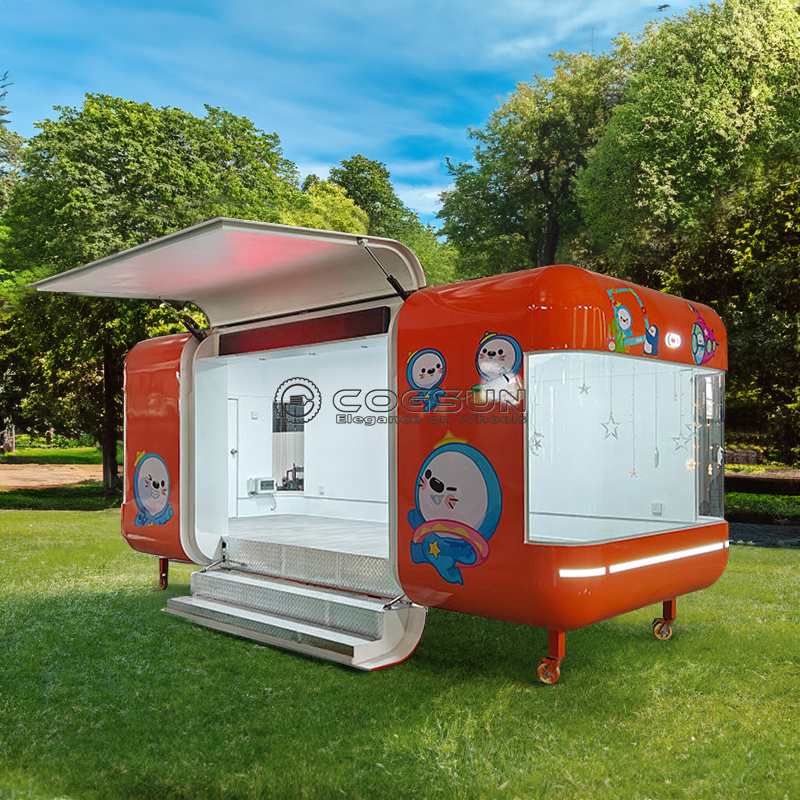 شارع مقطورة الغذاء المتنقلة ال - مراجعة Hot Dog Vending Cart وسعره
