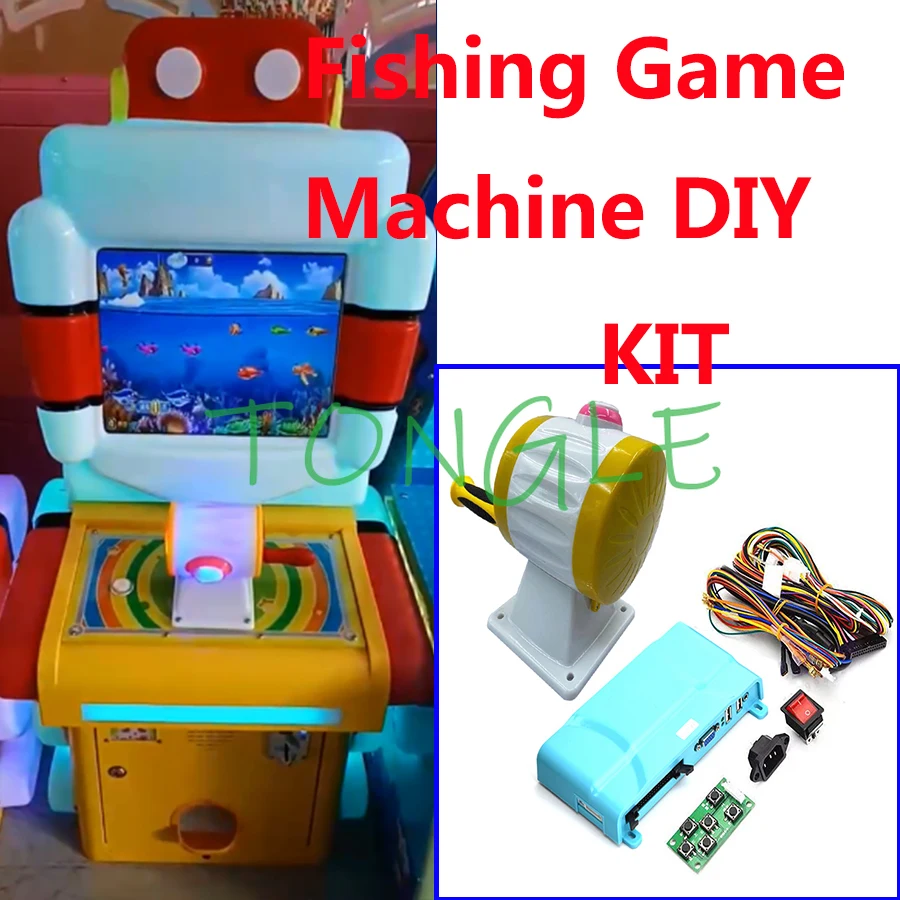 طقم DIY لألعاب صيد الأسماك، لو - مراجعة Joystick Arcade Parts وسعره