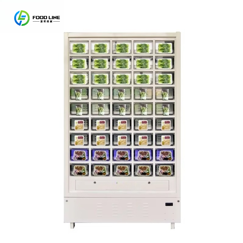 آلة بيع تجارية للأطعمة الطازجة - مراجعة Commercial Vending Machine وسعره