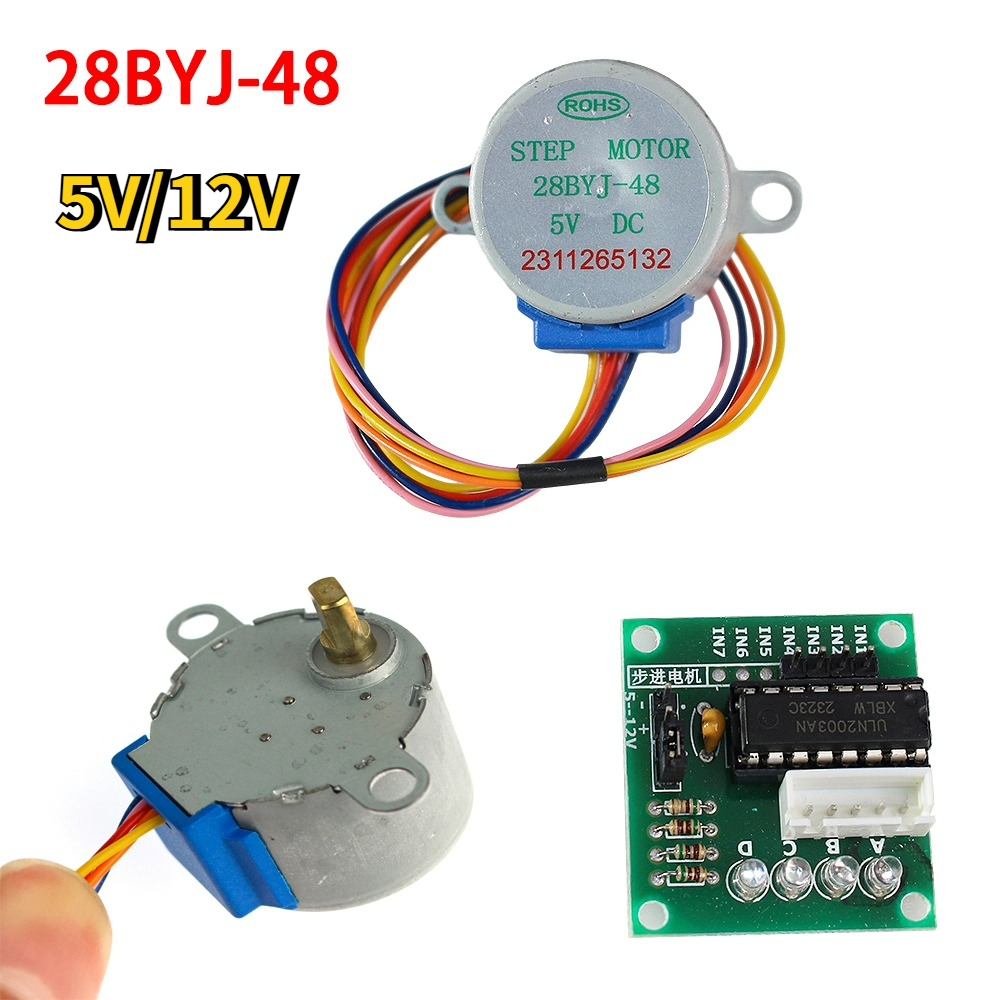 مجموعة محرك خطوي 28BYJ-48 بجهد - مراجعة Arduino Vending Machine Project وسعره